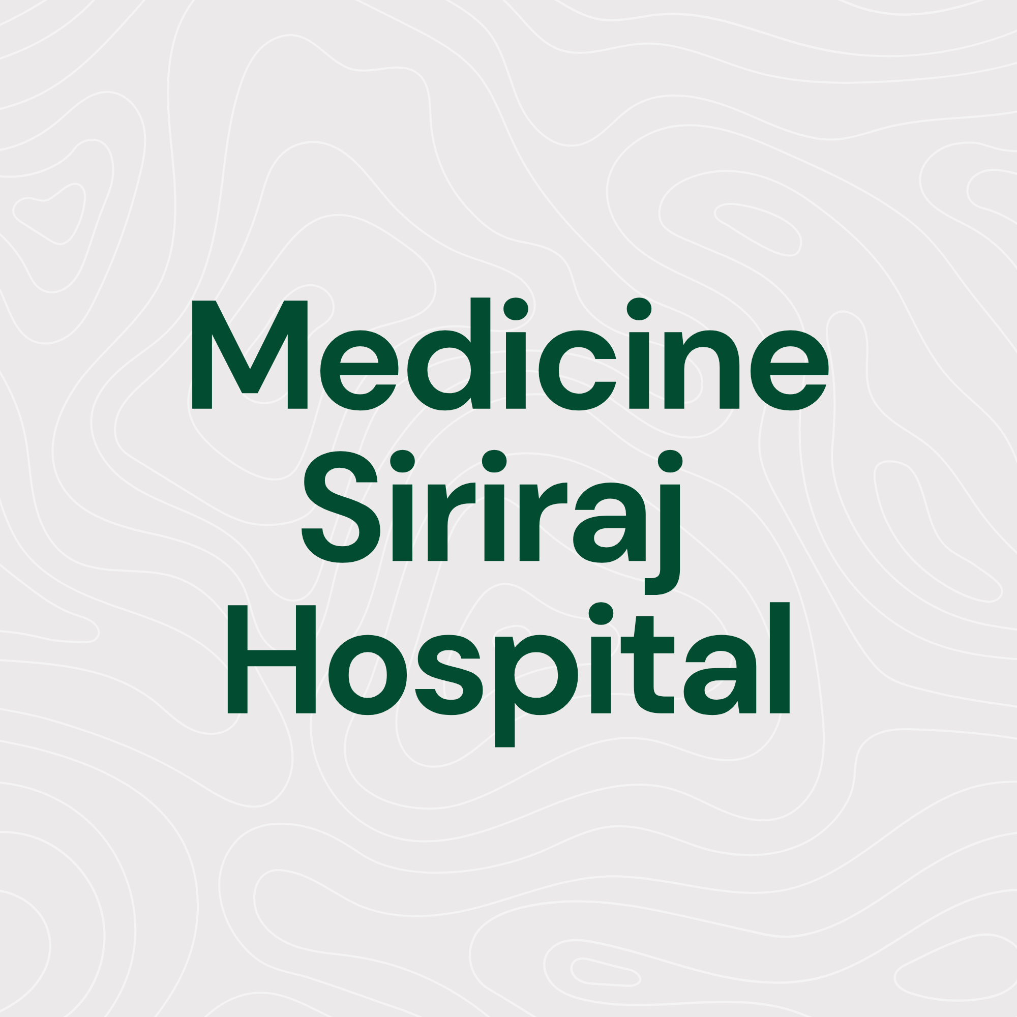 Faculty Institue :Faculty of Medicine Siriraj Hospital, Mahidol University